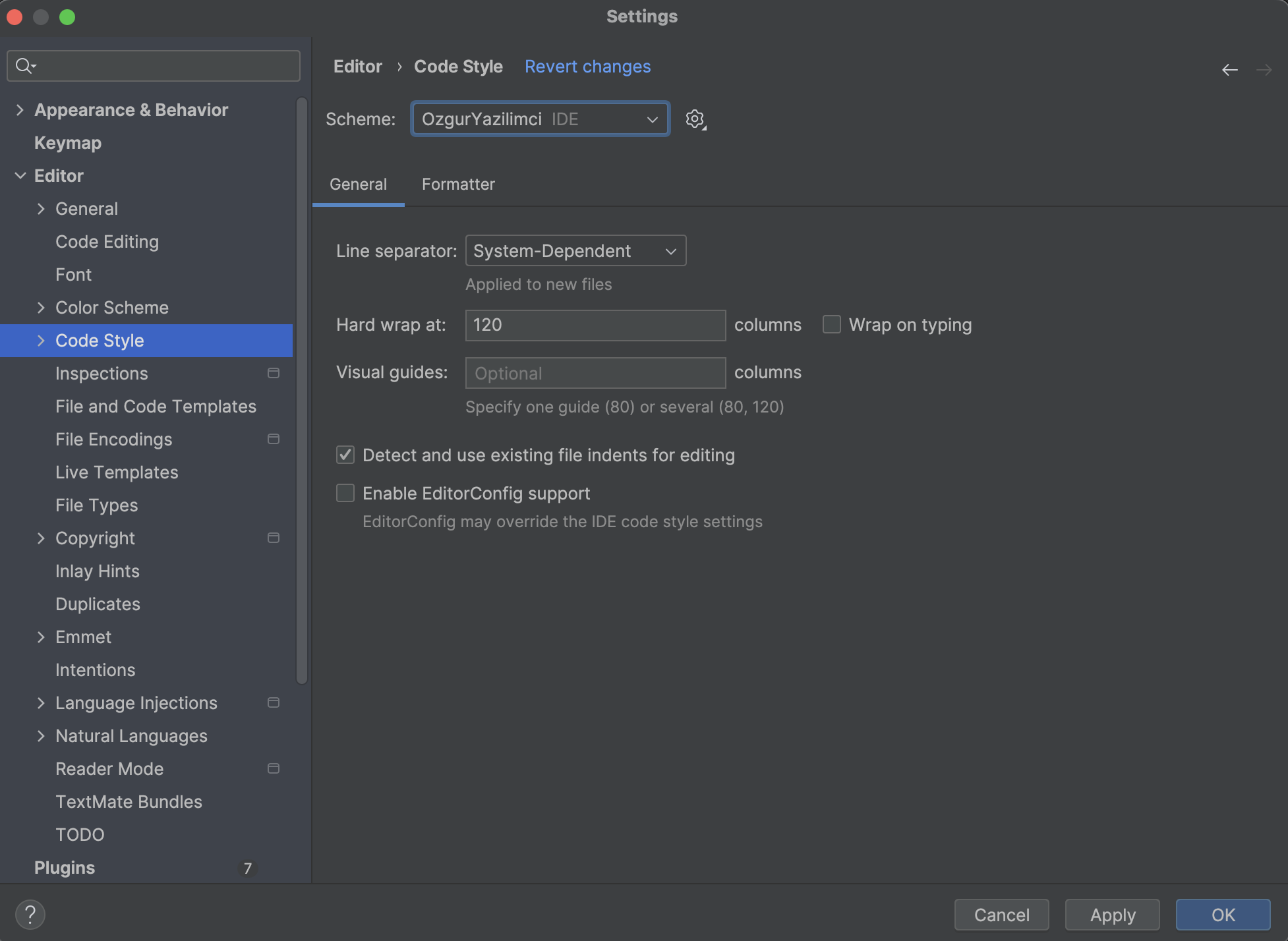 Codestyle Aggregate